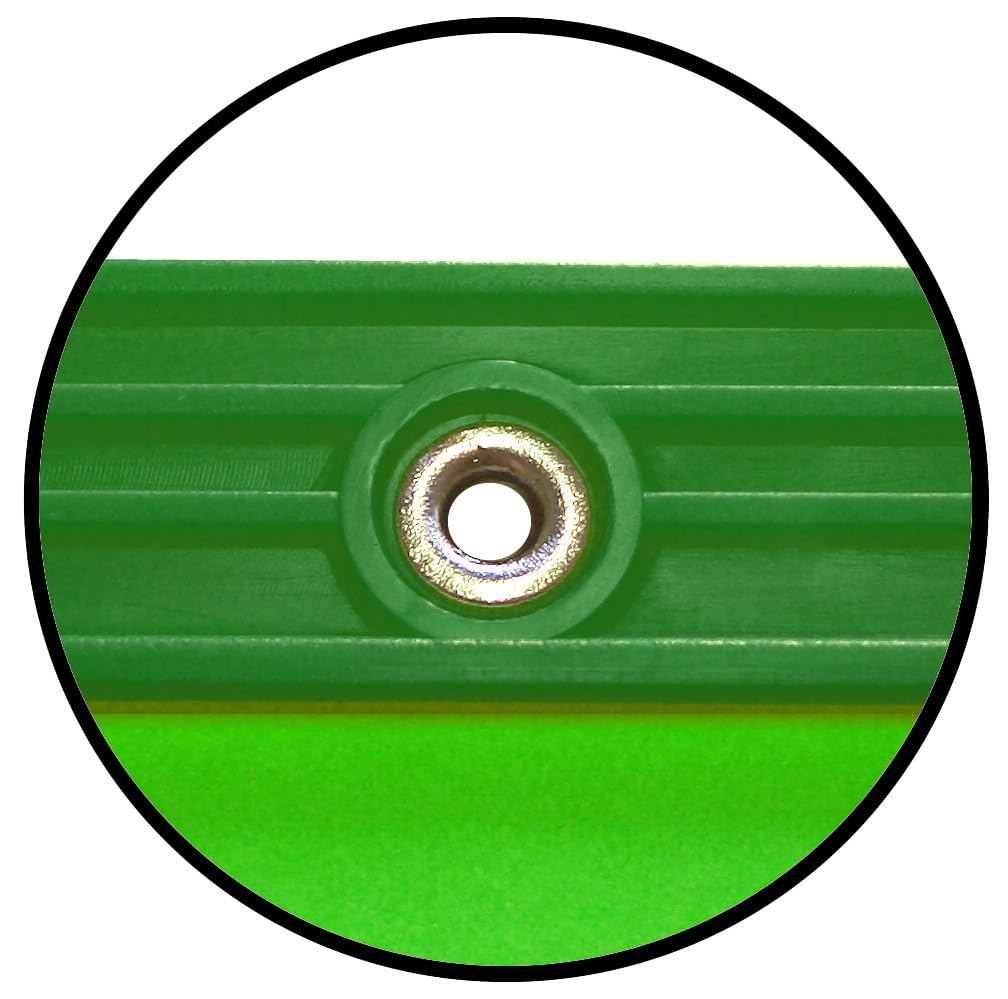 Joker® by Bertesi, Lotto di 25 Cartelle Sospese Top di gamma per Cassetti, in Cartone 270 gr/mq, Portaetichette Lenticolare già Montato, Interasse 39 cm, Fondo a V, Verde, Cod. 400/395 Link -A6