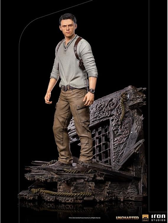 Statue Nathan Drake (Deluxe) 1/10 - Uncharted (Movie) - Art Scale - Iron Studios