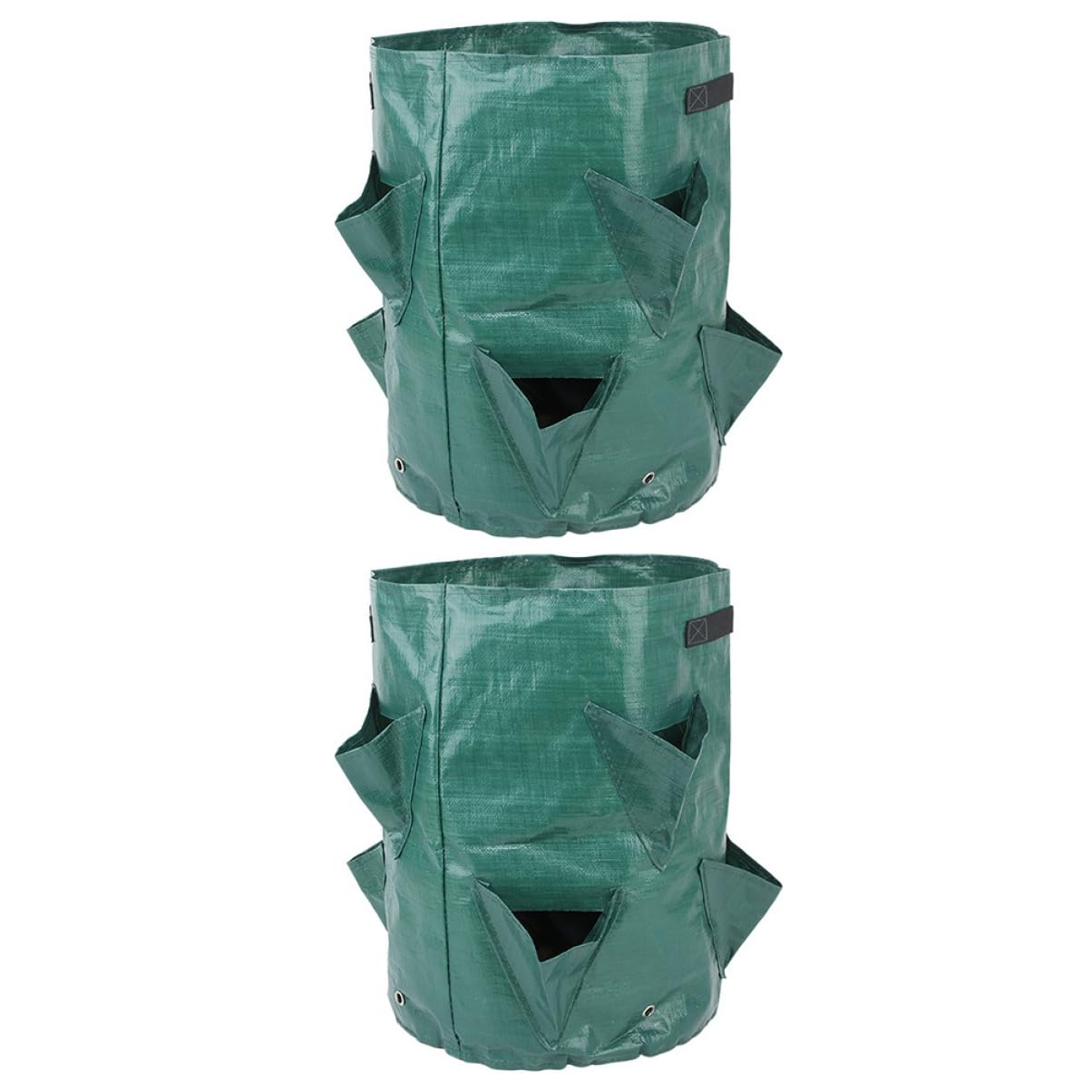 TOYANDONA 2 Series Bolsa Plantas PE Jardín Y Resistente Y Reutilizable Fresas Y Verduras 2 Piezas*2