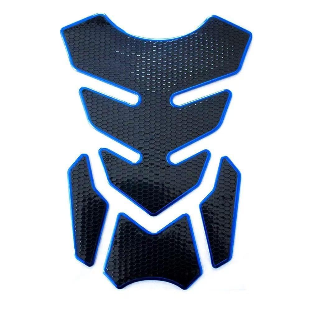Tryagat Motorcycle Tank Pad for Yamaha Tracer 7 GT 7gt Tracer 7, Fishbone Paint Protector Decal Fuel Gas Tank Sticker Knee Traction Side Grip Pad,C