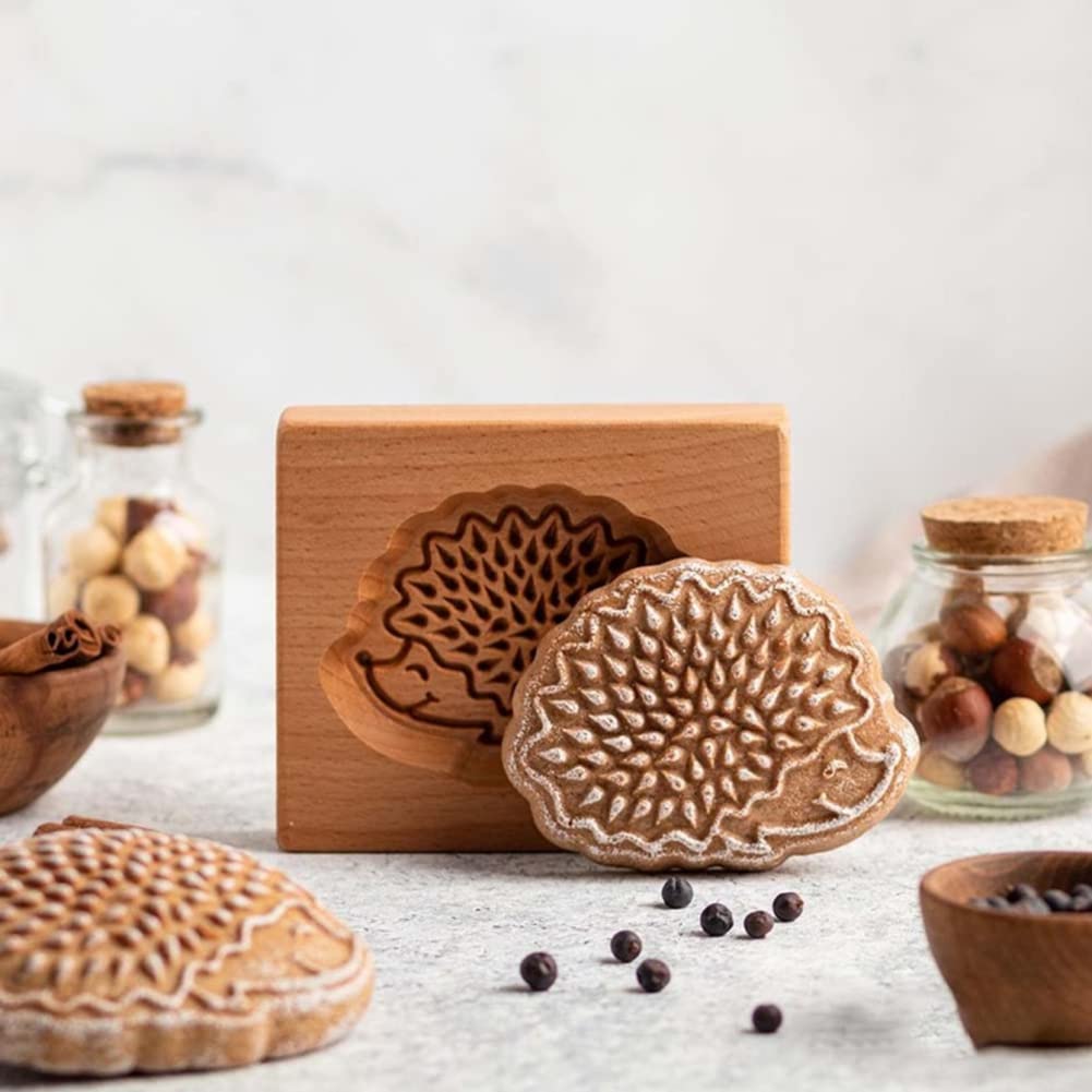 Keksausstecher, Plätzchenformen aus Holz, Kekse, Plätzchen-Shortbread