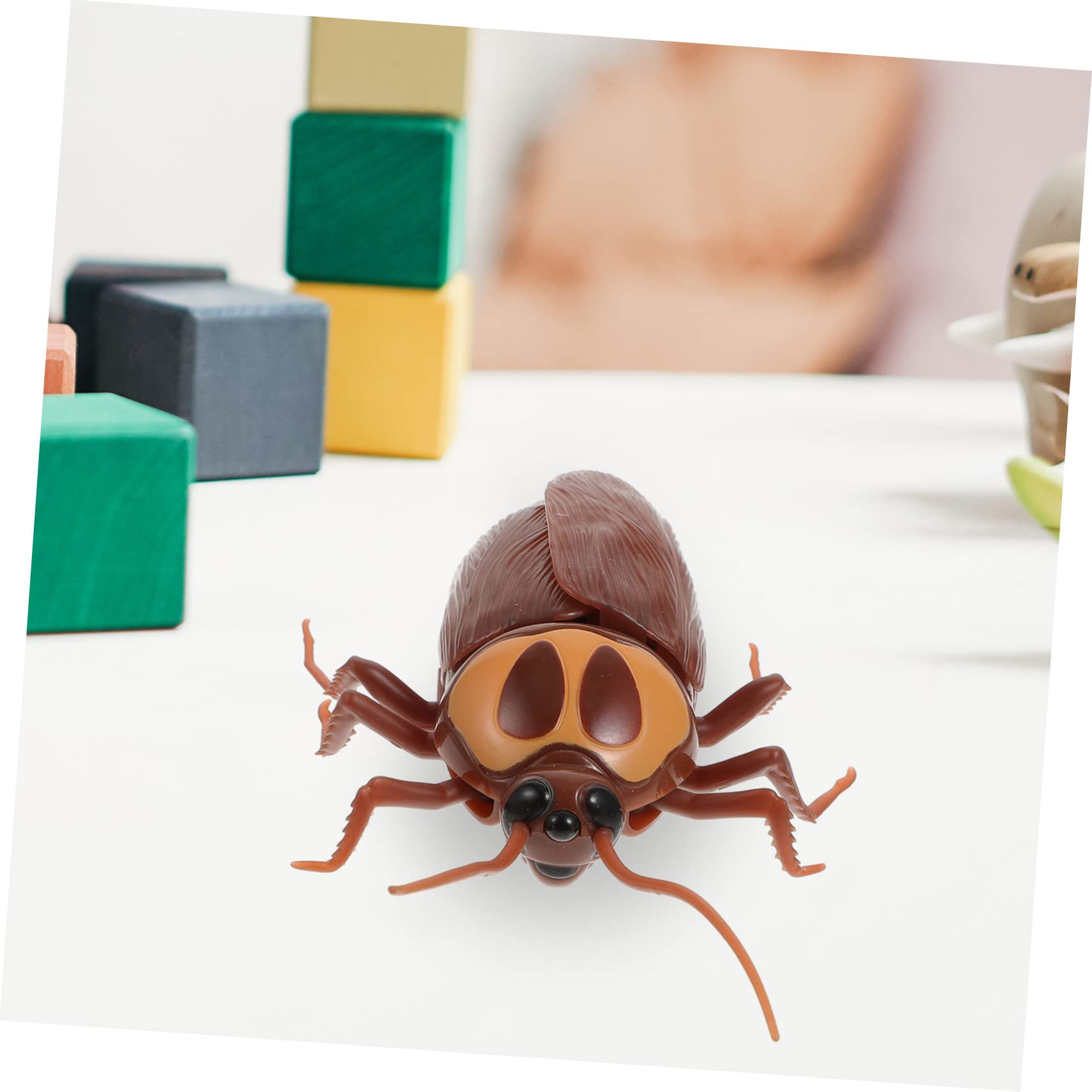 1Juego Juguete de Cucaracha Teledirigido con Bromas de Halloween Juguete Asustadizo Simulación Usar