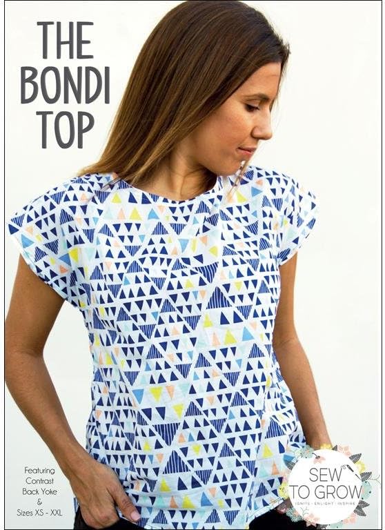 Sew To Grow SGR46867 The Bondi Top Sz XS-XXL Ptrn