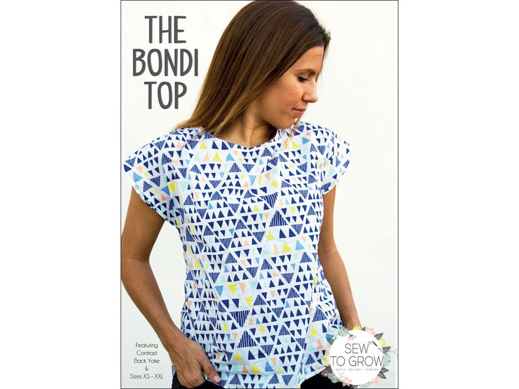 Sew To Grow SGR46867 The Bondi Top Sz XS-XXL Ptrn