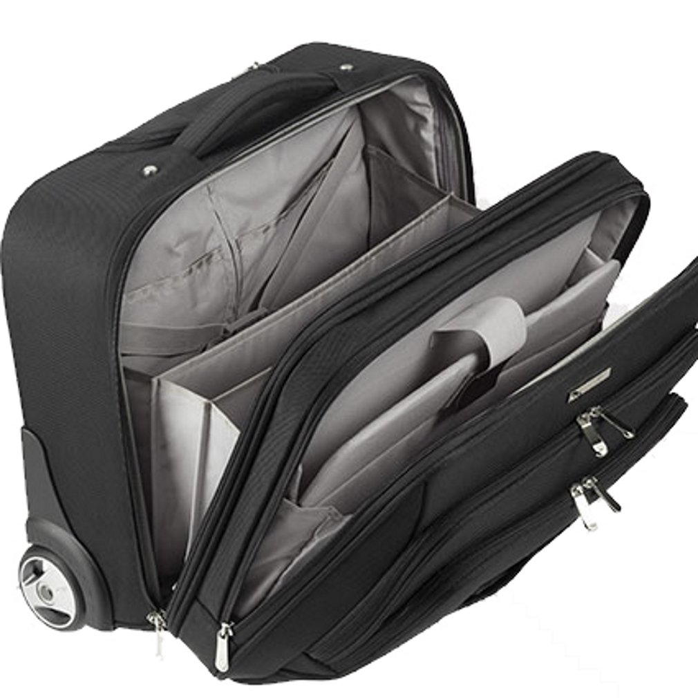 D&N Business Line Maletín de piloto, 43 cm, 32 Liters, Negro (Schwarz)