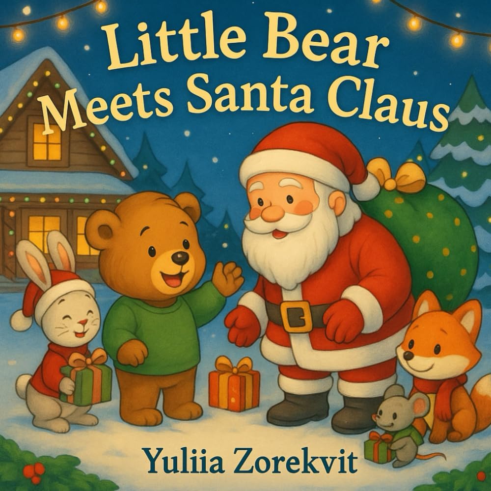 Little Bear Meets Santa Claus: A Heartwarming Christmas Story About Kindness (Little Bear Learns)