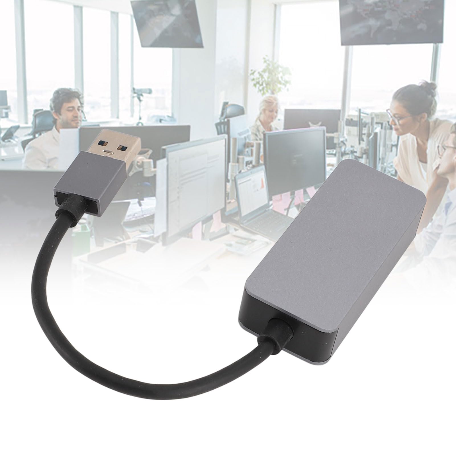 Adattatore da USB a Ethernet, Scheda di Rete Gigabit RJ45 da 2,5 G, Chip RTL8156B, per XP, OS X, con Guscio in Lega di Alluminio