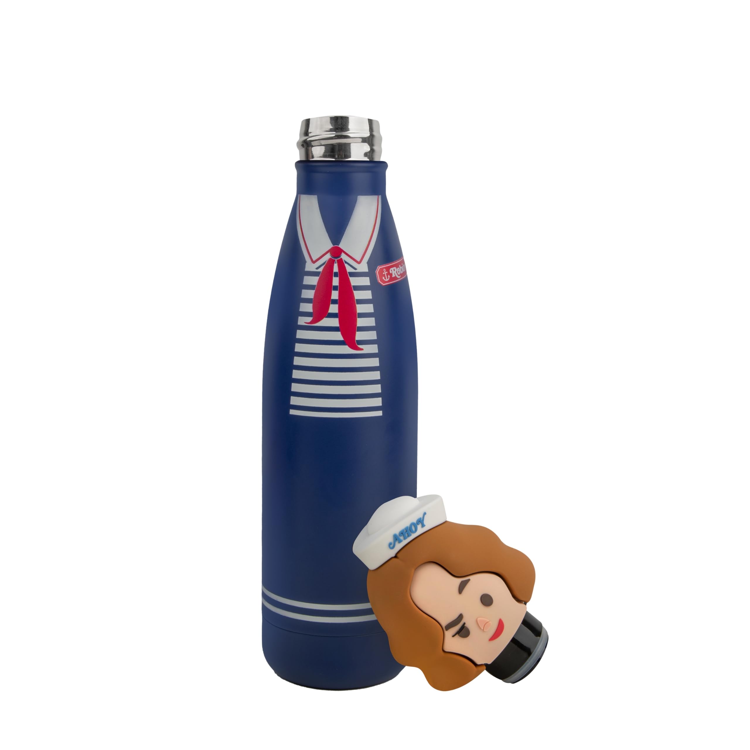 Cinereplicas Multicolor Stranger Things - Scoops Ahoy Robin Insulated Water Bottle - 500Ml - Official License