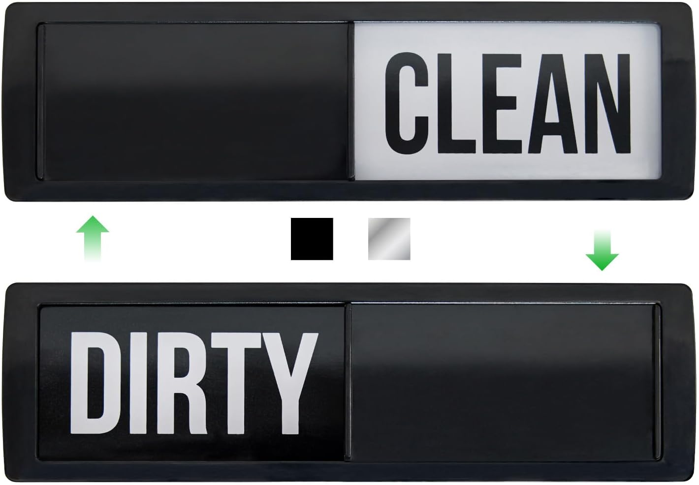 GORILLA GRIP Strong Dishwasher Magnet Clean Dirty Sign,...