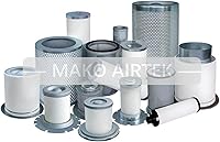 Vista 5 de Filtro de aire MAKO AIRTEK para compresor de aire Kaeser (filtro de aire 6.5212.0)