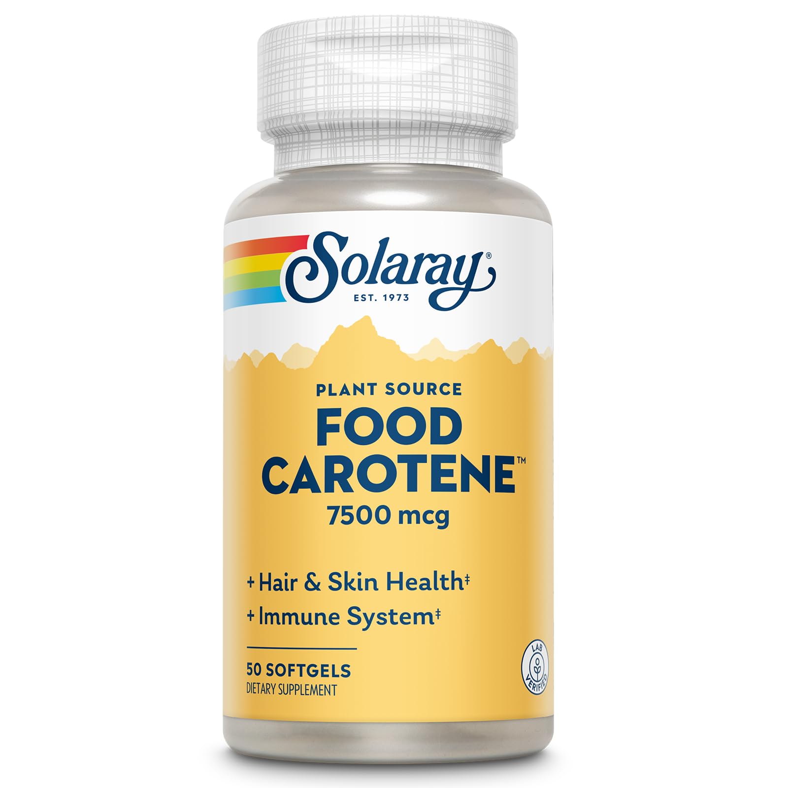 Solaray Food Carotene 7500mcg