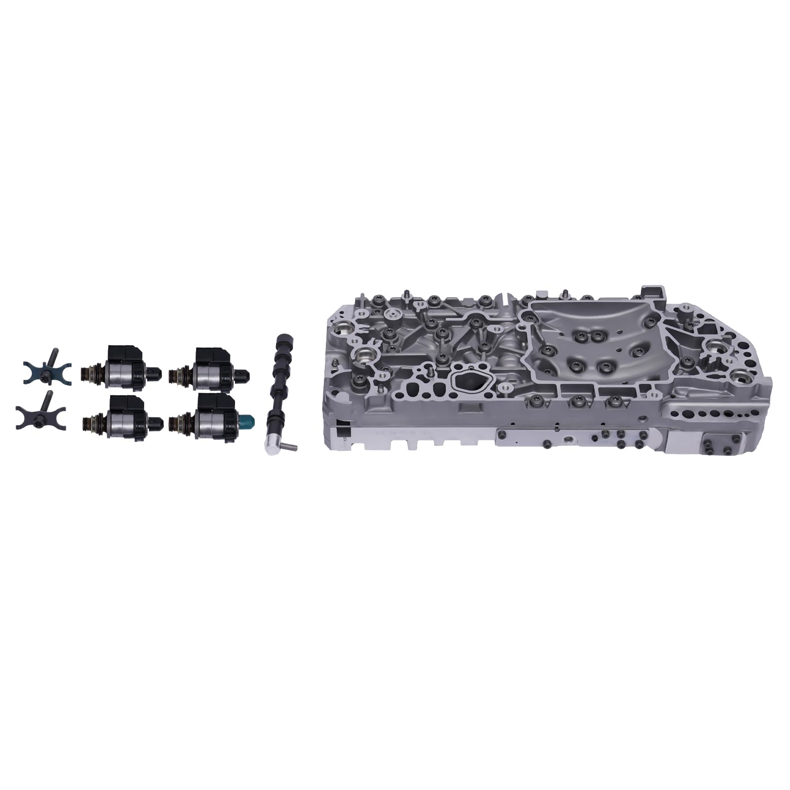 CVT Corpo della valvola dell'ingranaggio Elettroidraulica Centralina Cambio per Mercedes Classe A W169 W245 Classe B 722.8 Alluminio, Lega, Grigio, Valvola a scorrimento