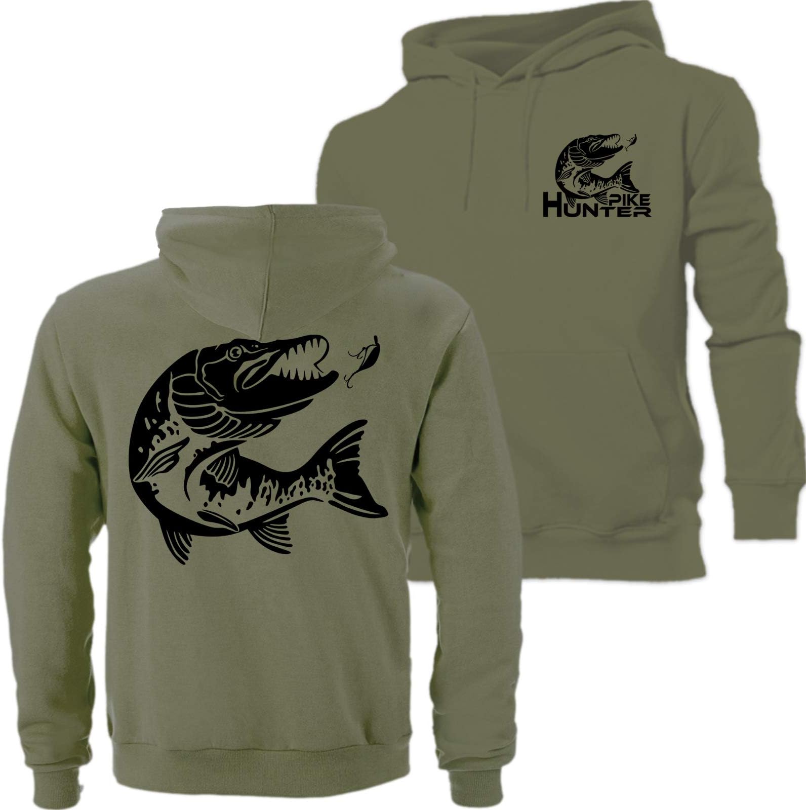 QBEC PIKE HUNTER hoodie FREE UK DELIVERY!!! โฆ
