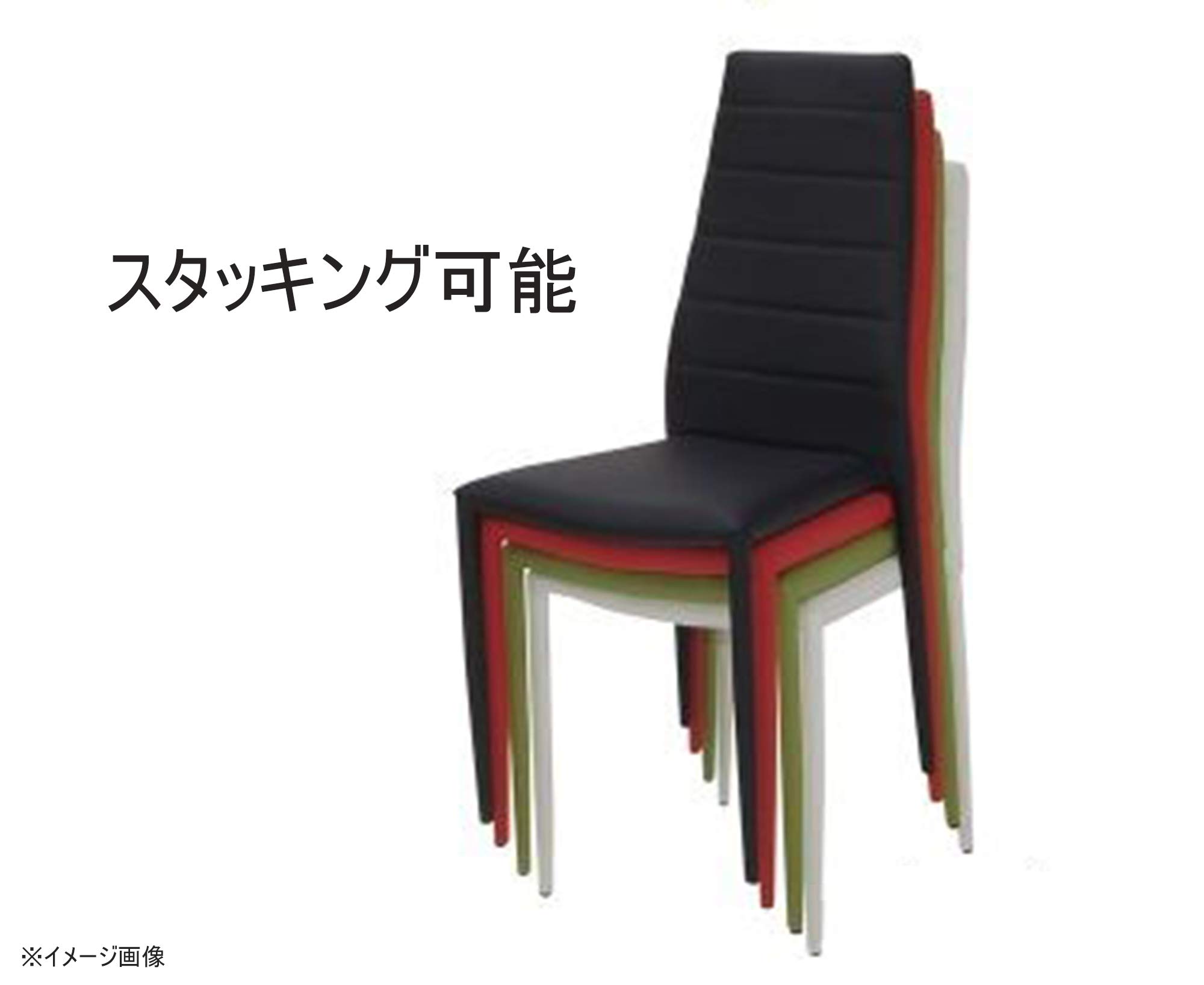 Amazon.co.jp: TARNY(ターニー) ダイニングチェア 4脚セット ブラック