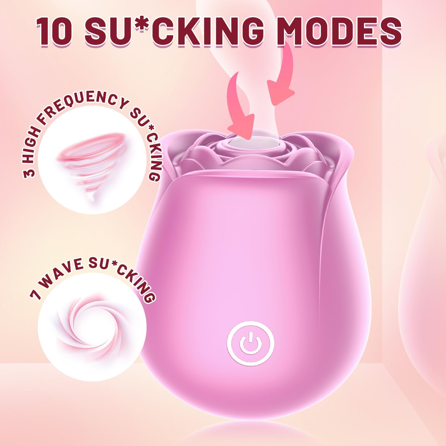 Razemate Portable Rose Flower Toy Vibrator User Manual