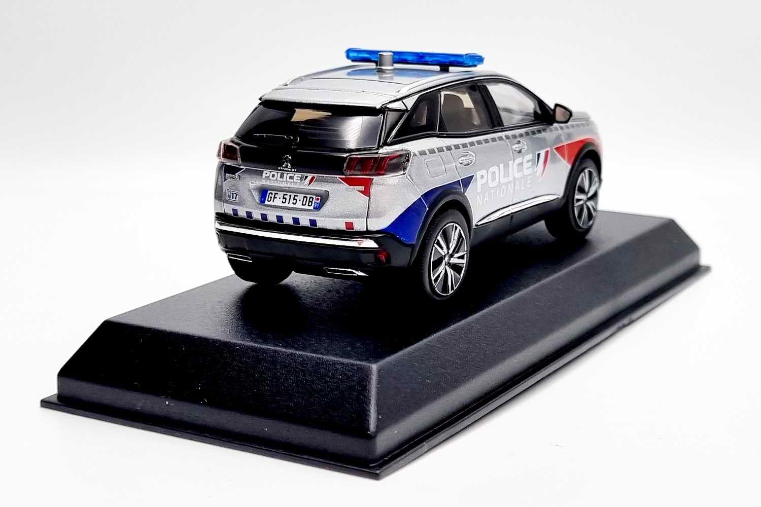 NOREV Voiture de Collection Compatible avec Peugeot 3008 Police Nationale 2023 1/43 en Métal PEUGEOT3008