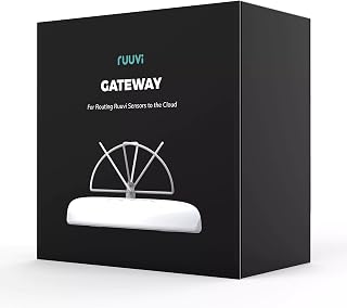 Ruuvi Gateway sensor data router for RuuviTag sensors. Connect using Wi-Fi/Ethernet and receive data and alert anywhere via Internet. View data from iPhone/Android/Web Dashboard.