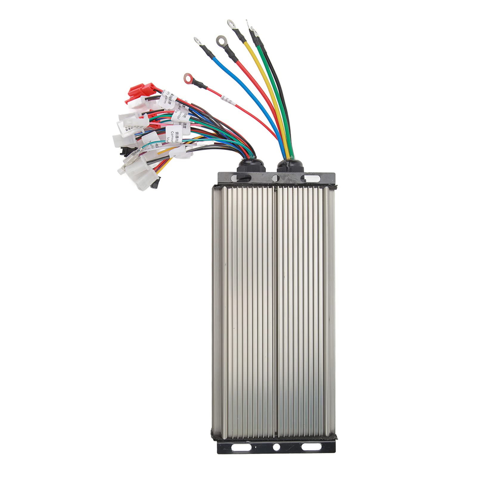Controlador de Scooter Eléctrico, 48V 60V 64V 72V 2000W 18 Tubos Controlador de Motor sin Escobillas de Bicicleta Eléctrica de Aleación de Aluminio para Scooter de Bicicleta Eléctrica