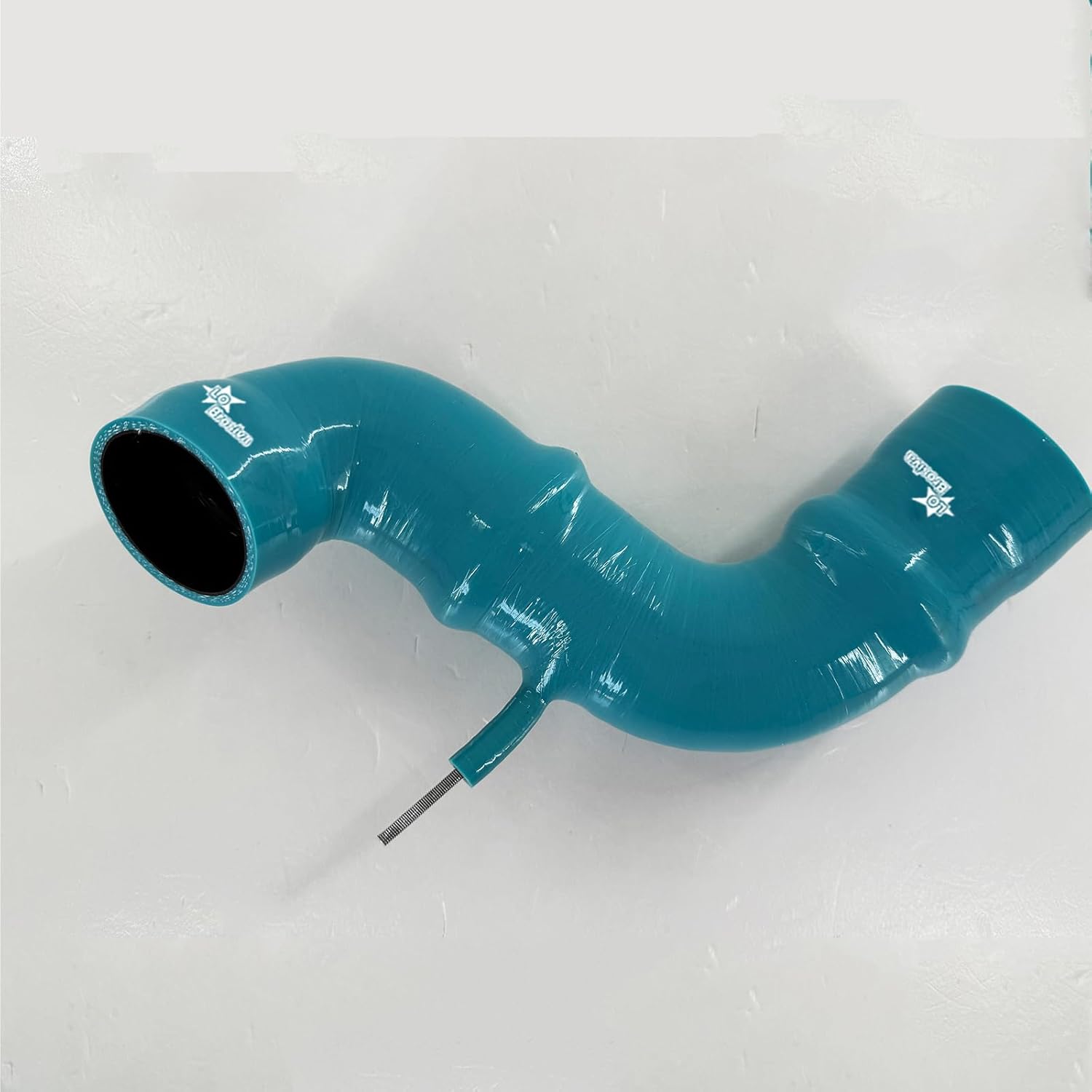 Fit 2004-2011 SAAB 9-3 2.0T 9-3X Silicone Intake Air Cleaner Filter Hose Kit 4-Plyer Teal Glow in Dark