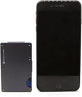 Vista 8 de Cartera de viaje minimalista delgada con bloqueo RFID para tarjetas de crédito