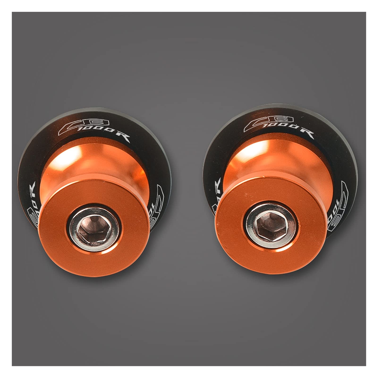 Stands à vis swingarm spools slider orange de haute précision