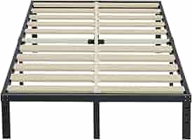 Ifunanya★ Amazon.com: Zinus Rumi 14in Queen Metal Bed Frame, Quick