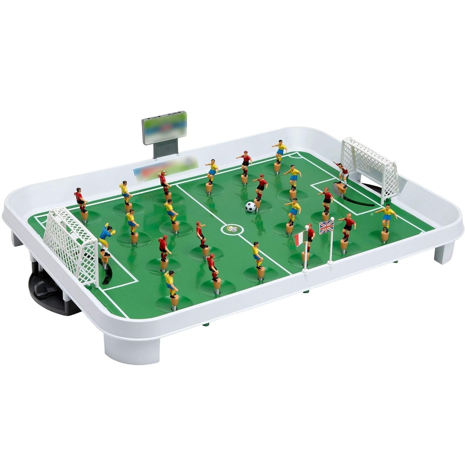FAMBIZ Soccer Board Game Set For Kids, Lightweight And Durable Construction, Eye Catching Design, Promotes Sportsmanship, Easy To Set, Portable, Hand-Eye Coordination, Indoor And Outdoor Play,