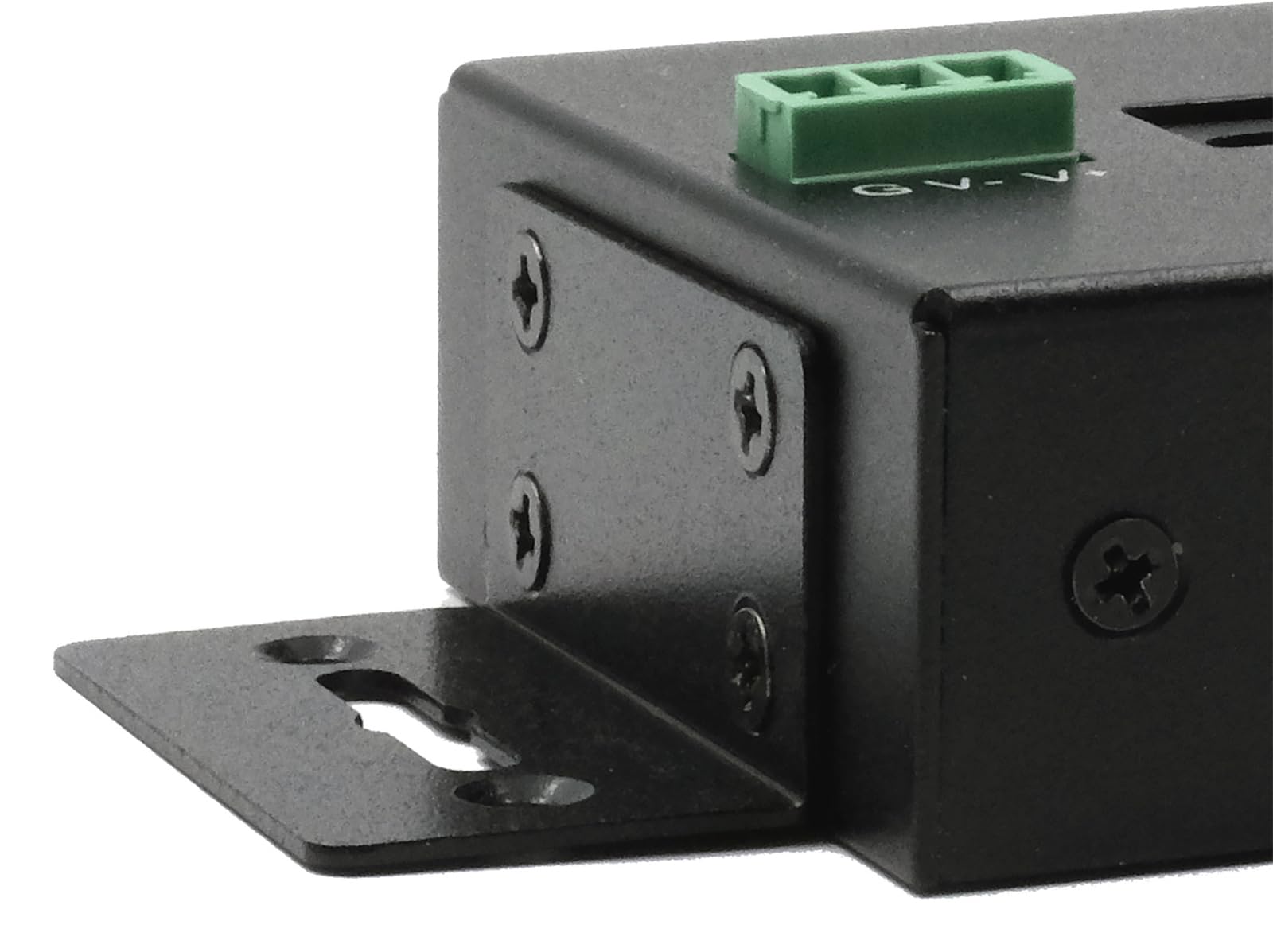 EX-11230HMS 10 Port USB 3.2 Gen 1 HUB Din-Rail Kit und Wand VIA VL811+ Chipset