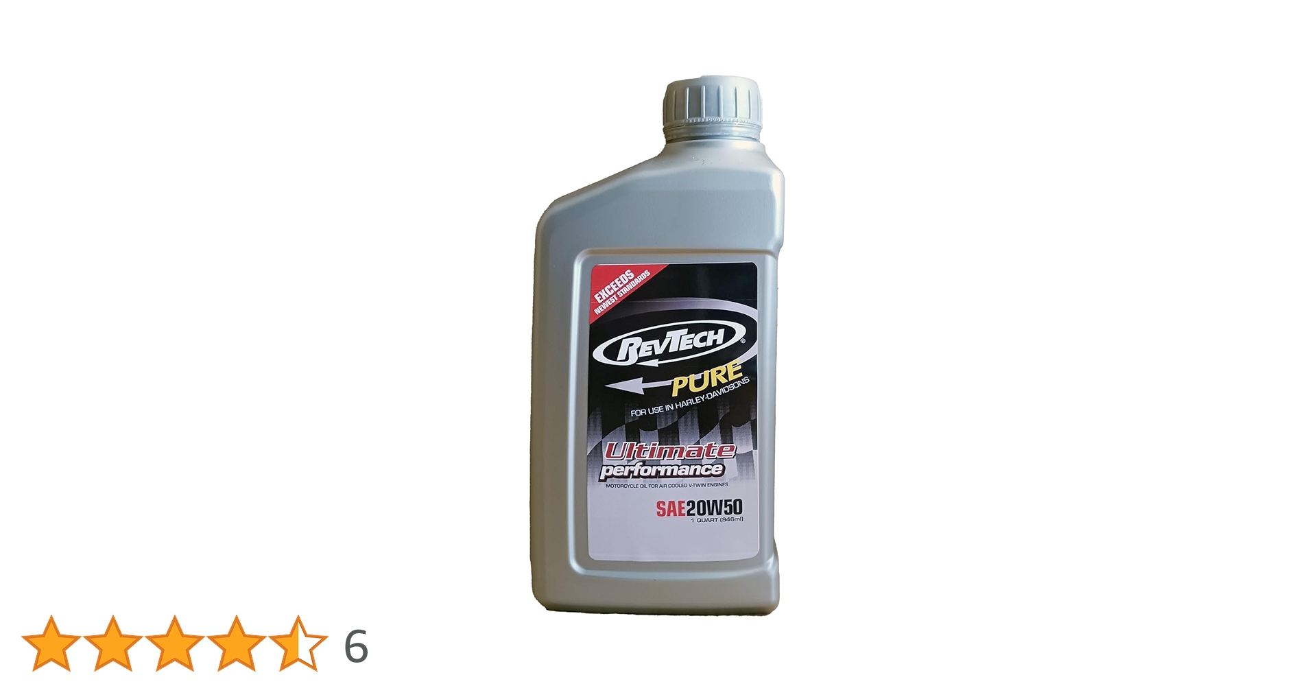 Amazon | REVTECH(レブテック) エンジンオイル ピュア SAE20W50 946ml