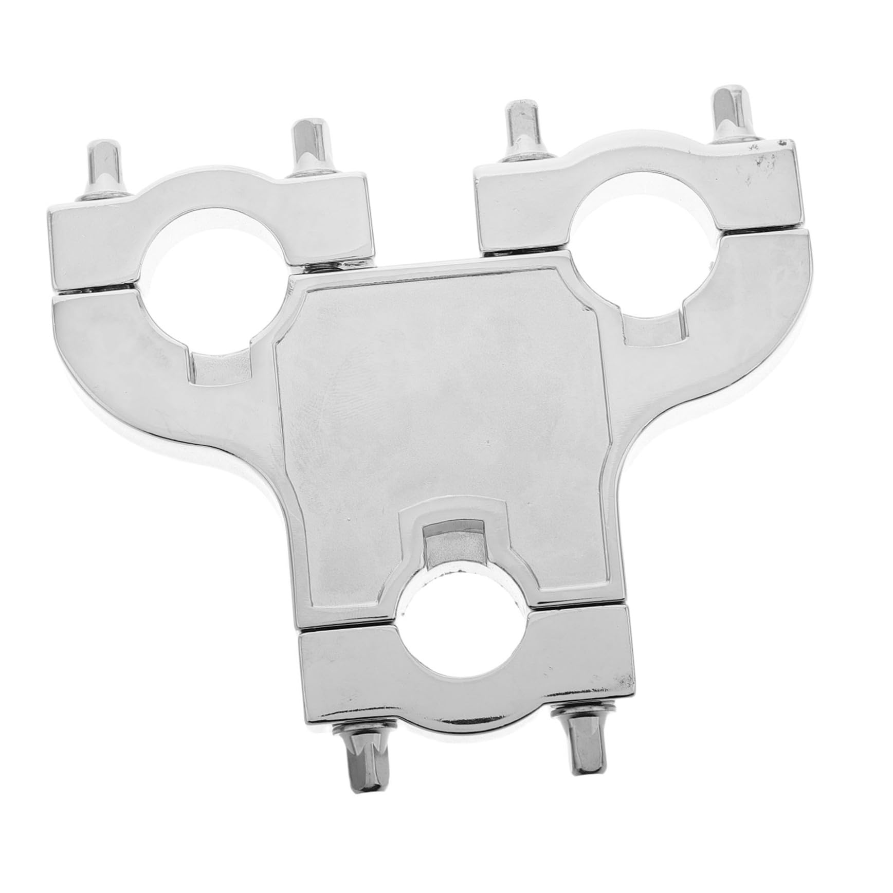 Generic Drum Kit Accessories Expansion Clamp Drum Pole Clamp Sturdy Metal Drum Hardware Quick And Easy Installation Adjustable For Different Drum Configurations
