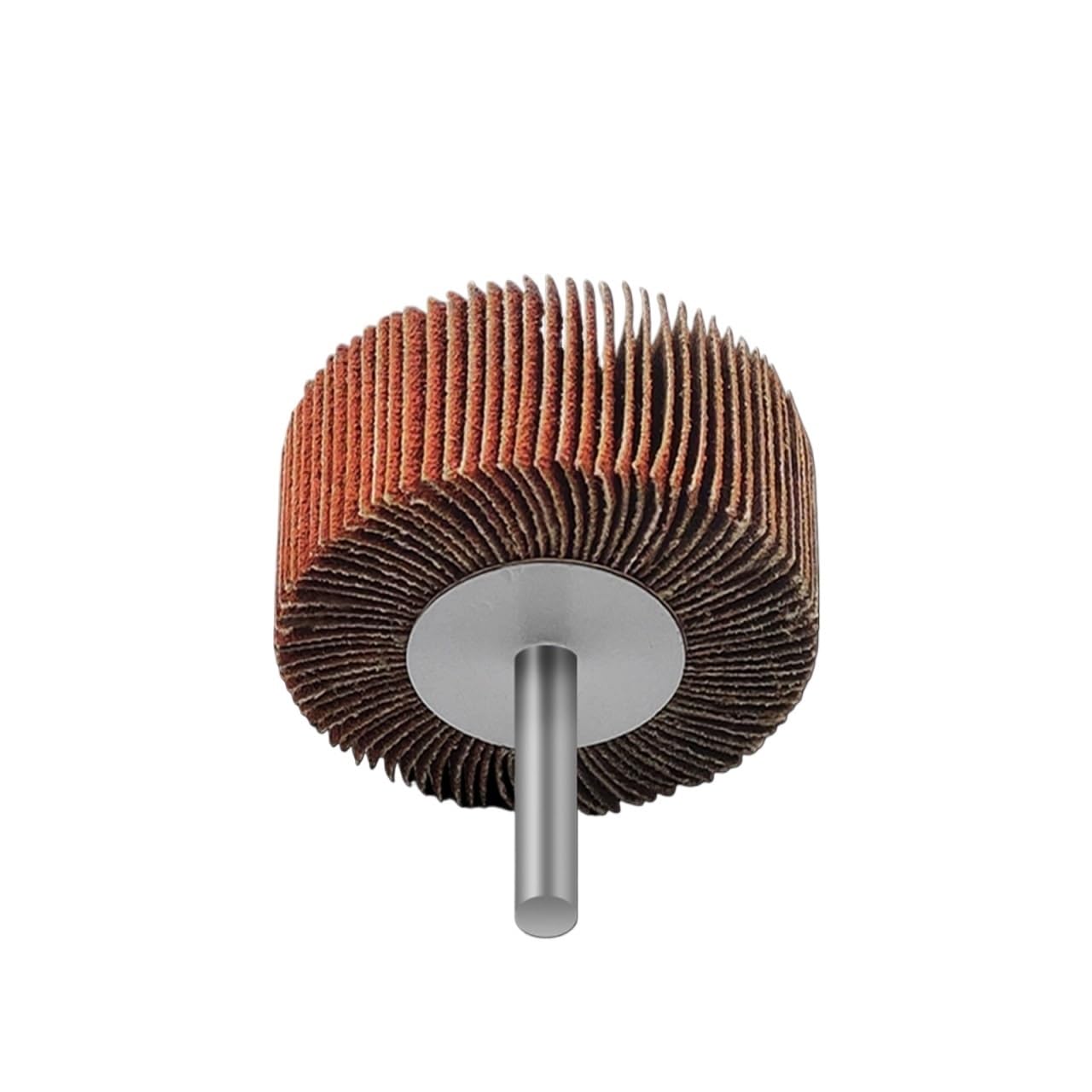 Ruota Lamellare Set di ruote lamellari da 10 pezzi con gambo da 1/4". | Materiale abrasivo da 20-80 * 25 mm for la fabbricazione di metalli(50x25x6mm,120 GRIT_10PCS)
