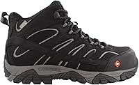 Vista 4 de Merrell Puntera compuesta impermeable Moab Vertex Mid para hombre, Negro