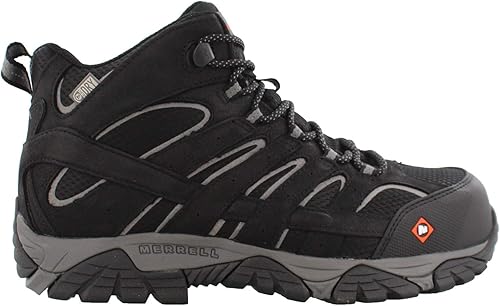 Miniatura 4 de Merrell Puntera compuesta impermeable Moab Vertex Mid para hombre, Negro