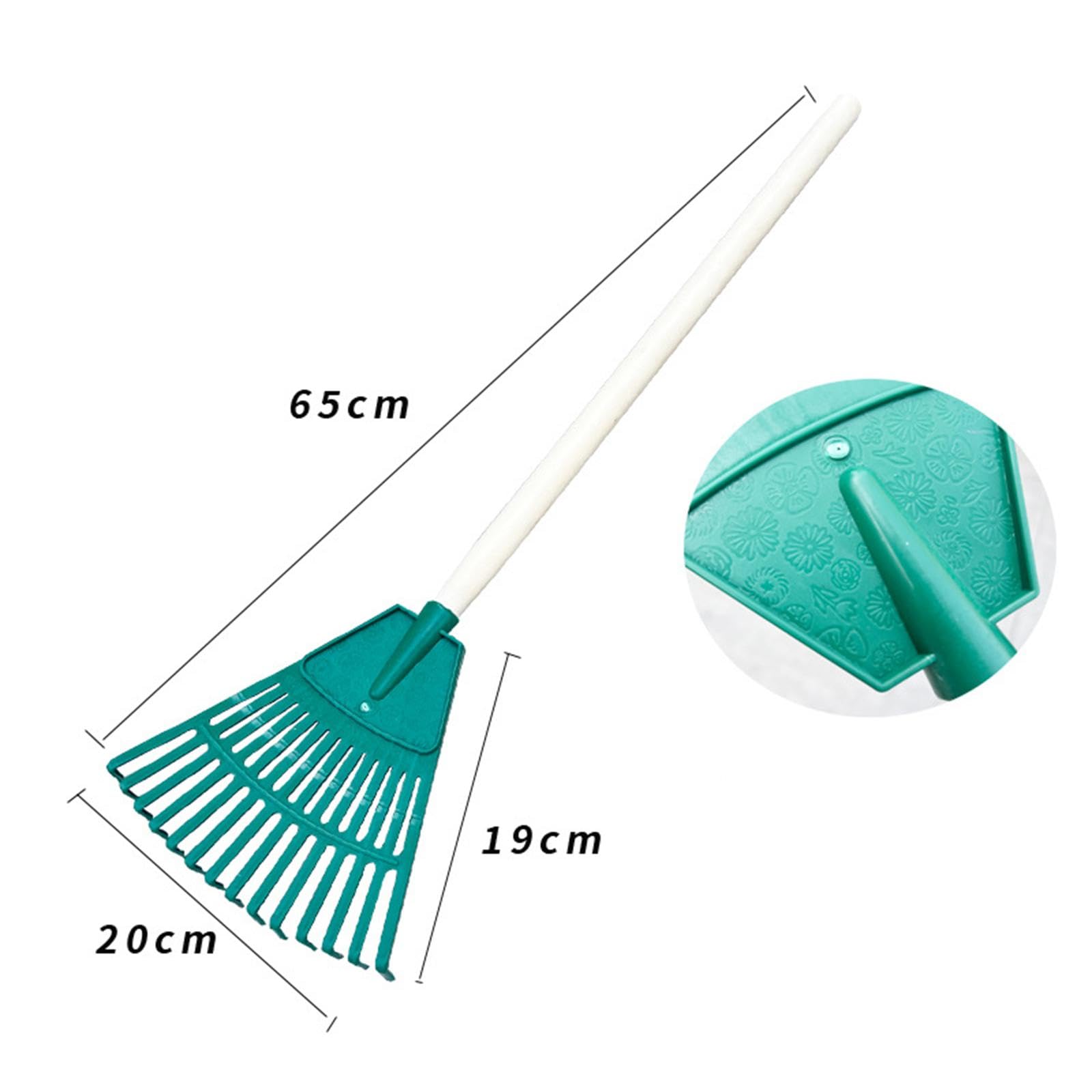 Râteaux à Feuilles pour Pelouse, Râteau de Jardinage Réutilisable pour Les Feuilles Mortes et L'entretien de La Pelouse.