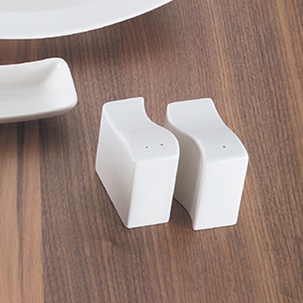 Villeroy & Boch NewWave Saliera, Porcellana Premium, Bianco