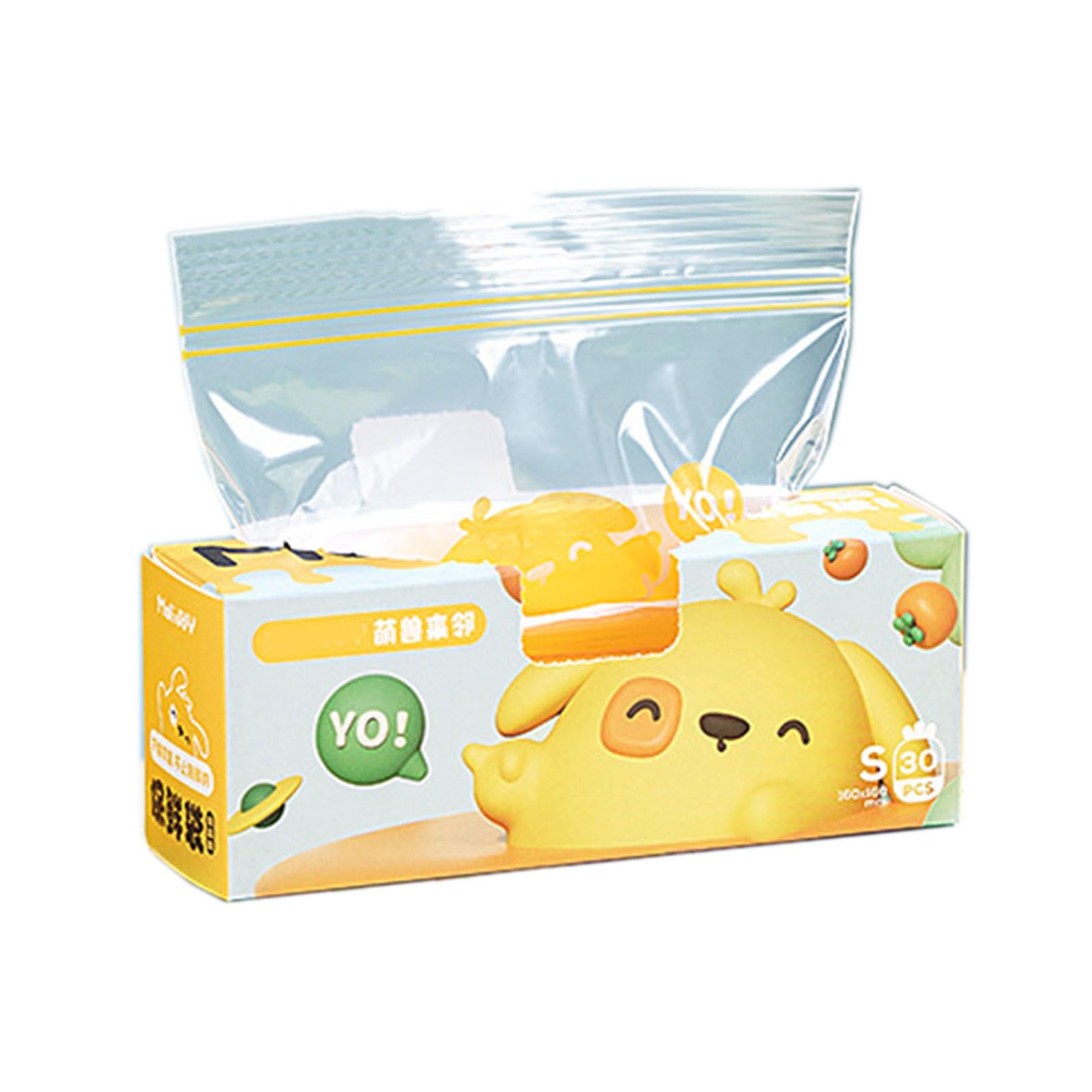 Kalttoy Household Food Storage Bags High Seal Designs Keeps Food Freshing Prevents Spread Materials Sturdy and Multipurpose Storage Bags