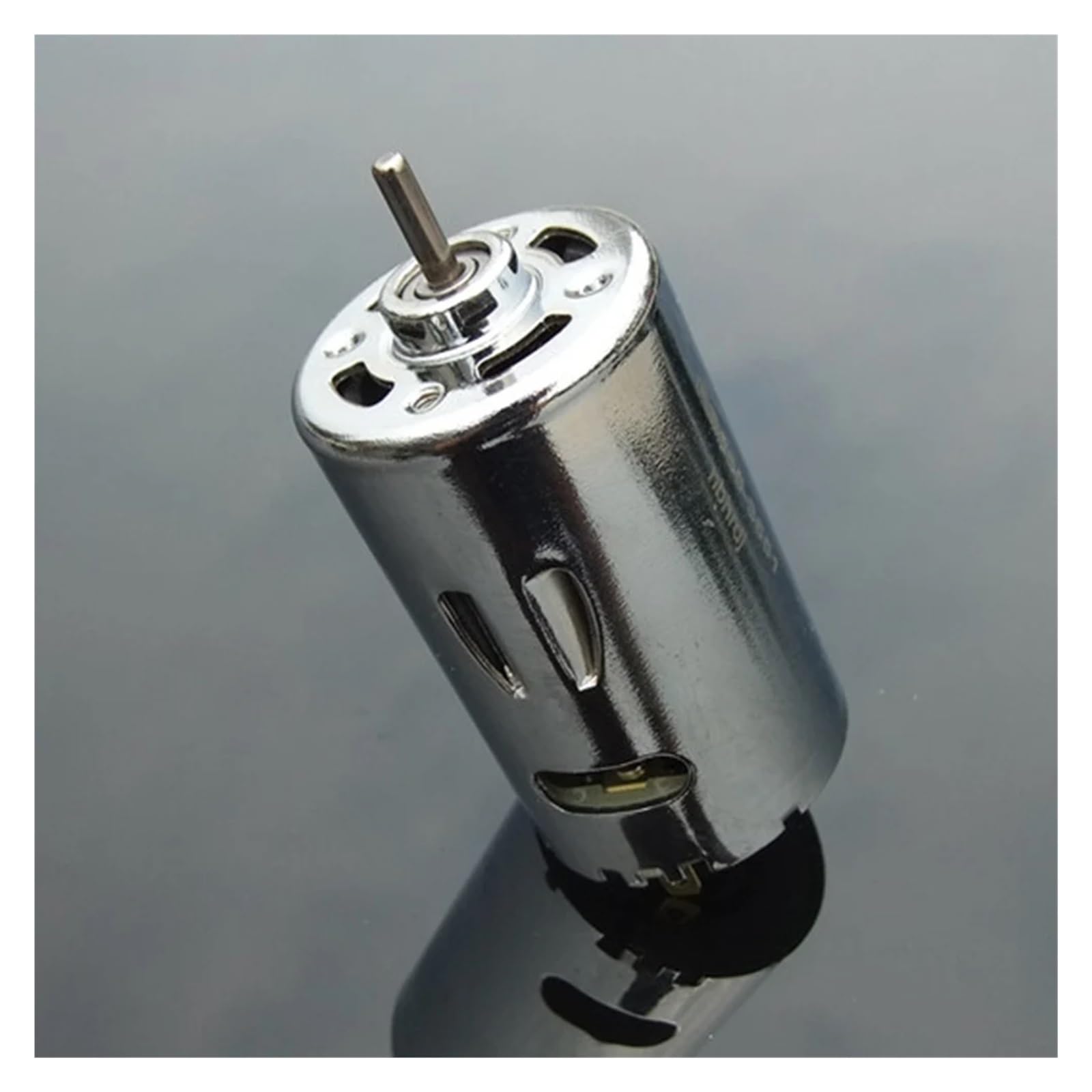 DC 12V-24V 12000rpm 555 Arranque electrónico doble rodamiento de bolas, taladro de par grande, modelo de coches de juguete