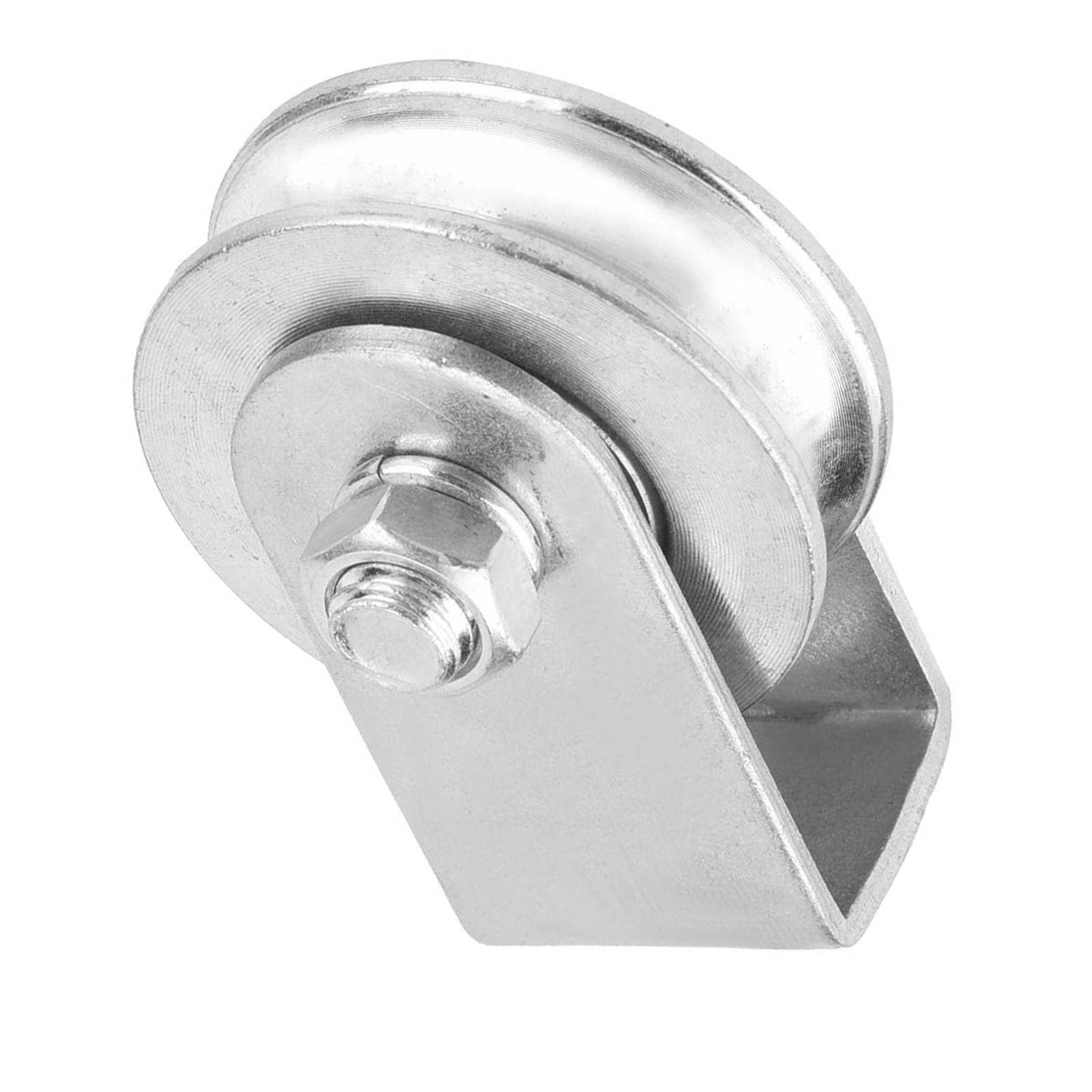 Single Swivel Pulley Block,Flaschenzug 0,3 Tonnen Hubrad für Drahtseil(#02)