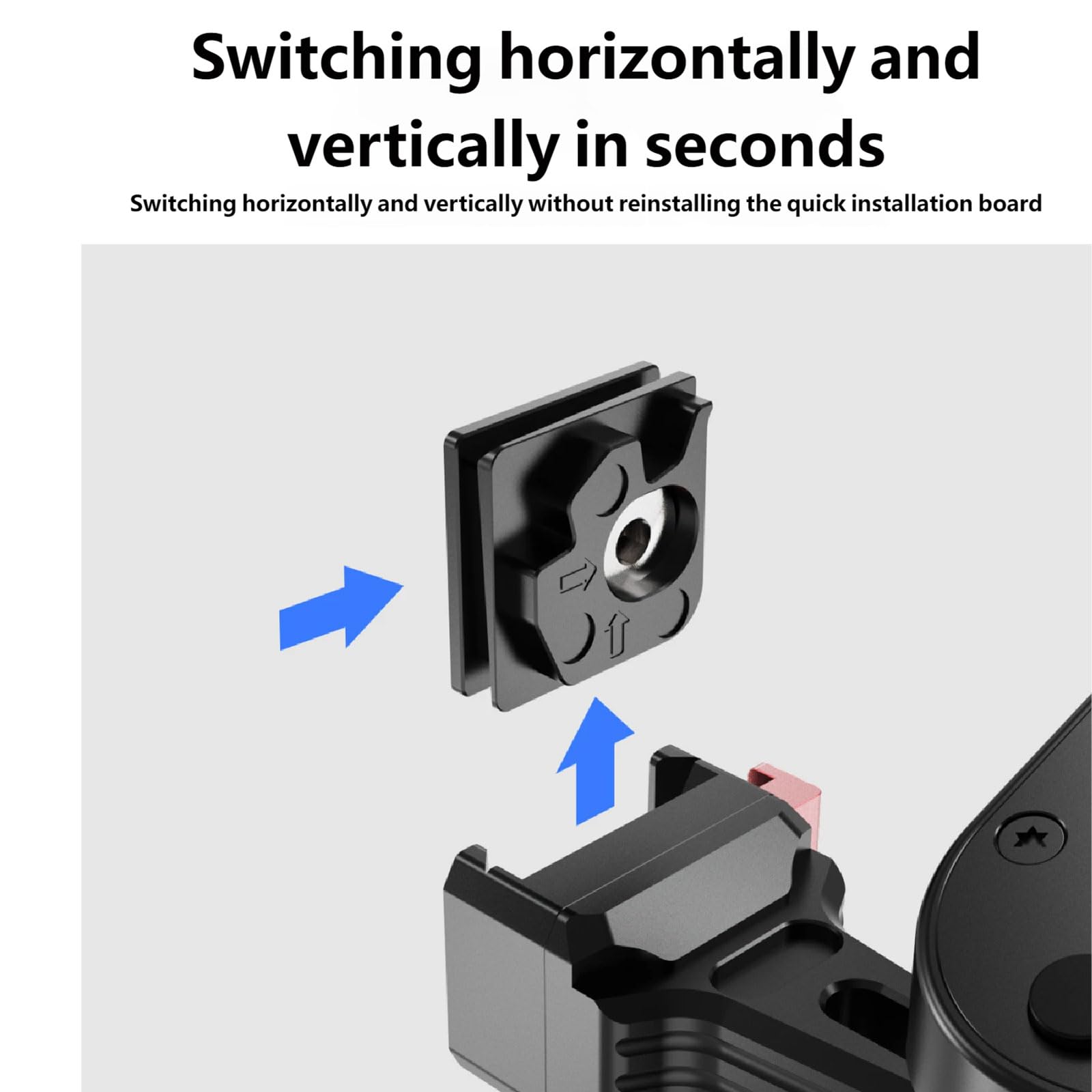 ordinarYone Ergonomiczne uchwyty do aparatu ze stopu aluminium i kabel zwalniający migawkę 2,5 mm do fotografii DSLR z funkcją Quick Rel