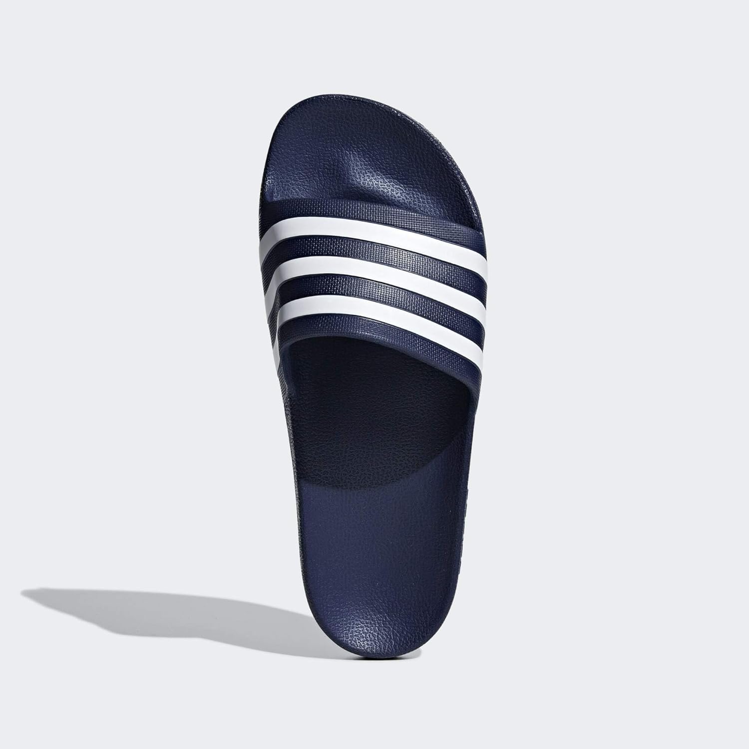 adidas Unisex-Adult Adilette Aqua Slides 4.5 Dark Blue/White/Dark Blue