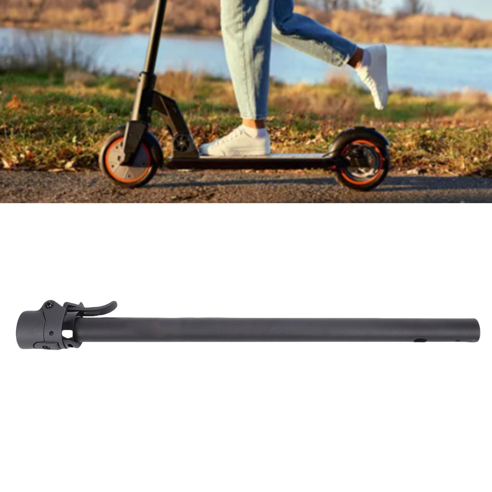 Sonew Tige de Remplacement pour Trottinette électrique Mi 3, Aluminium 27,6