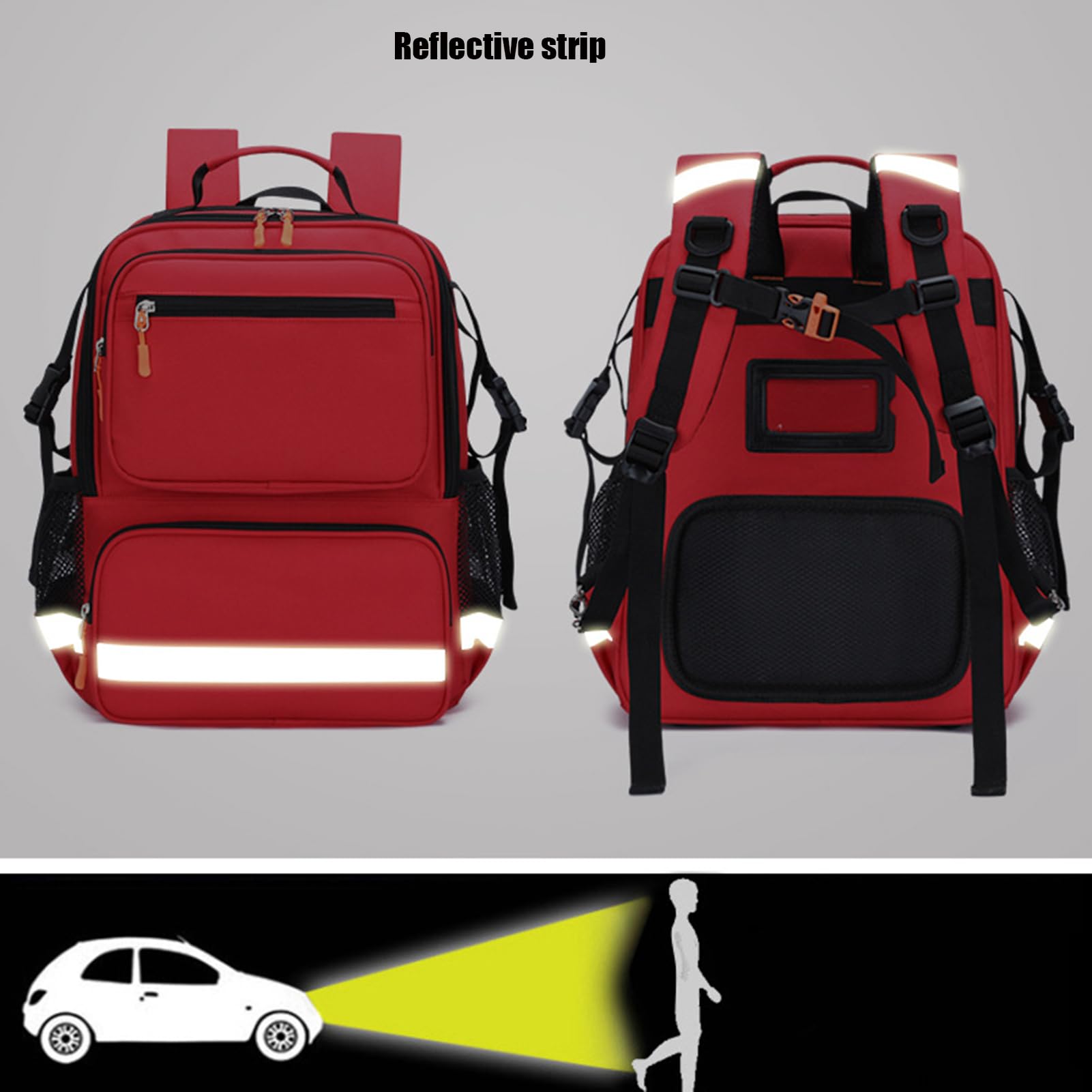 Große First Responder Trauma-Tasche, Erste-Hilfe-Kit-Rucksack, Multifunktions-Rollstuhltasche, Rollstuhl-Rucksack, First Responder EMT Trauma-Tasche (nur Tasche)