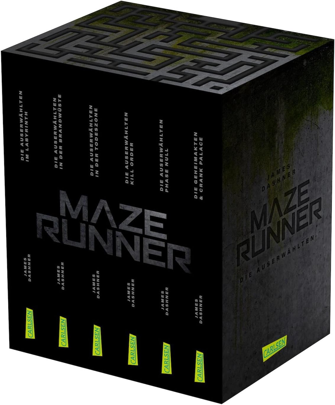 Maze-Runner-Schuber (6 Bände im Taschenbuch-Schuber inklusive Bonusband mit »Crank Palace« und »Die Geheimakten«)