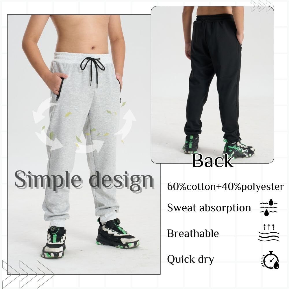 Pantaloni da ragazzo, da jogging, antivento e impermeabili, comodi, per il tempo libero, per l'autunno e per le attività all'aria aperta