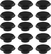 OTOTEC 50PCS Tappo Di Copertura Per Viti A Testa Esagonale Tappo Per Viti A Testa Esagonale Per Mobili Viti A Brugola Tappi Di Protezione In Plastica Per Apparecchiature Meccaniche Automotive Nero M6