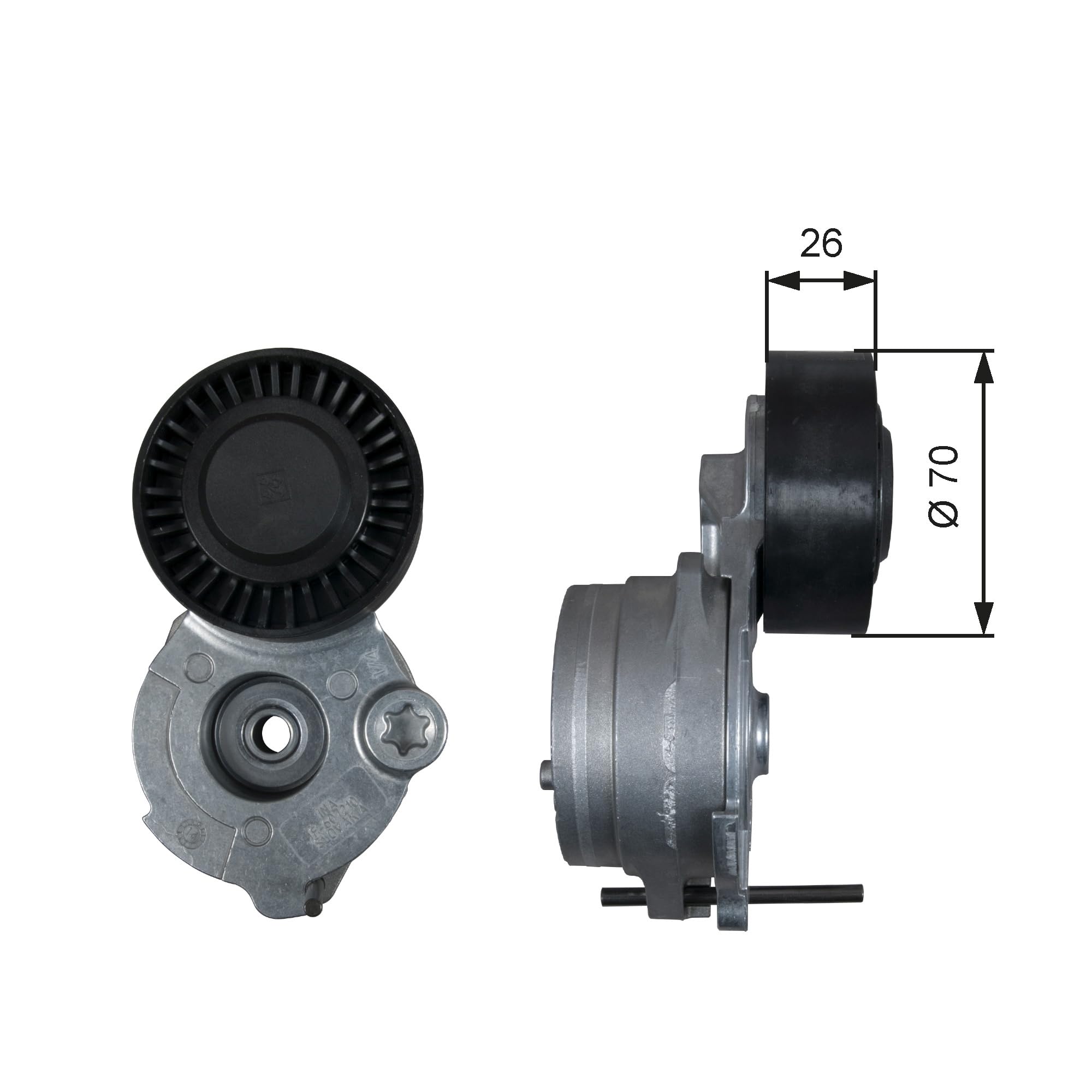 BELT TENSIONER VRIBBED BELT T39333 FOR VW TOUAREG/SUV/VAN AUDI A4/S4/Allroad A6