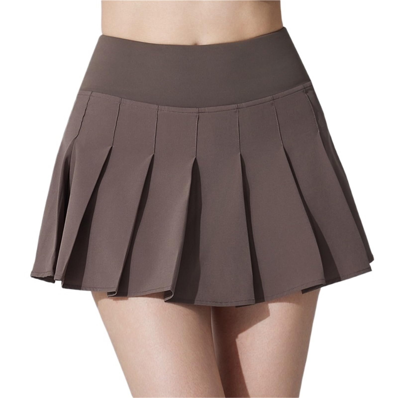 Falda de Tenis Plisada for Mujer, Faldas Patinadora Cintura Alta en Forma A con Forro, Pantalones Cortos, Elegante Falda pantalón Deportiva Golf para Mujer