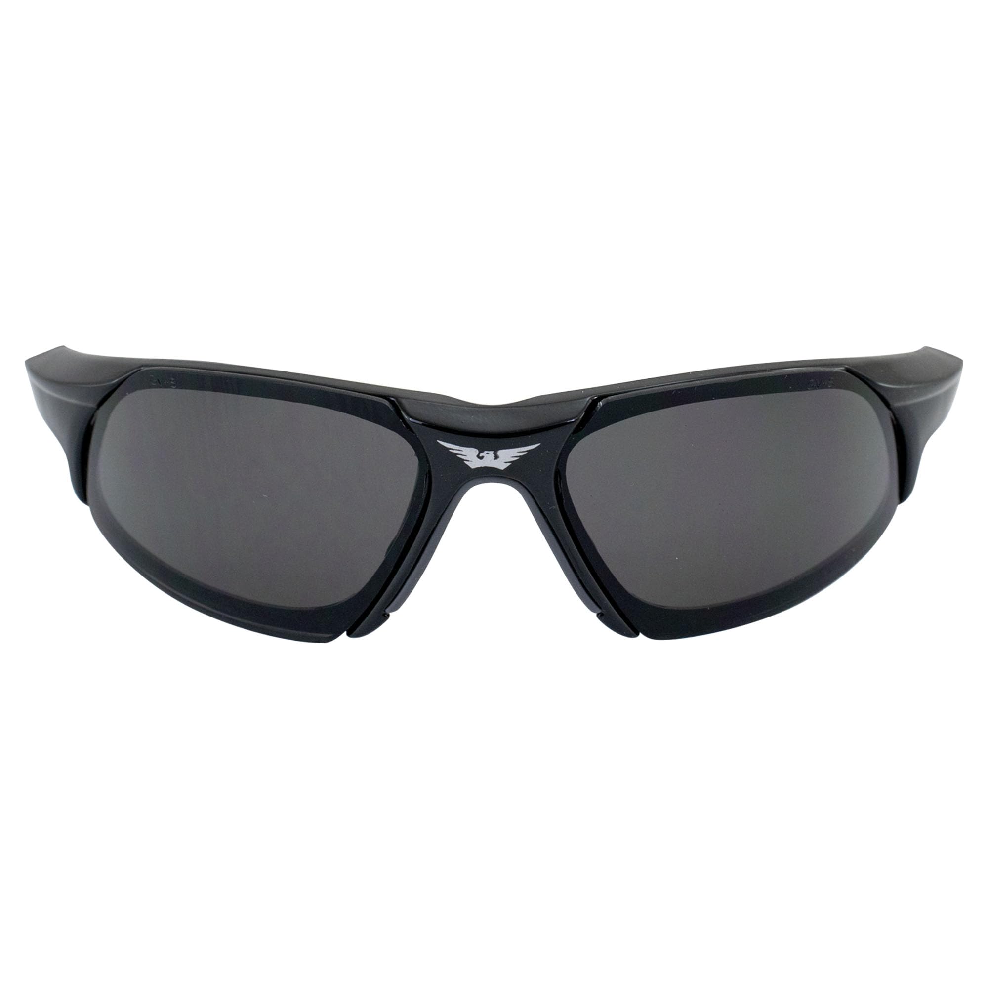 Global Vision Eyewear Code-8 Series Sunglasses Black Frame Smoke Lens