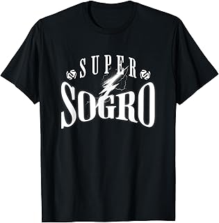 Super Sogro Portuguese Brazilian Father In Law Funn Hero T-Shirt