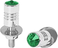 Vista 5 de Grand General 50850 - Cierre de matrícula de aluminio cromado con cristal ámbar